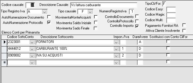 FatturaCarburante